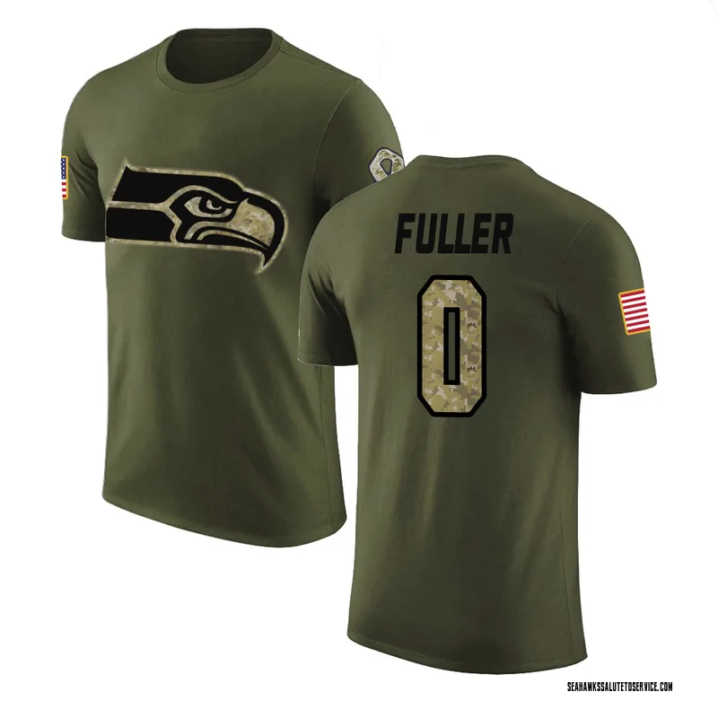 Youth Andre Fuller Seattle Seahawks Legend Olive Salute to Service T-Shirt