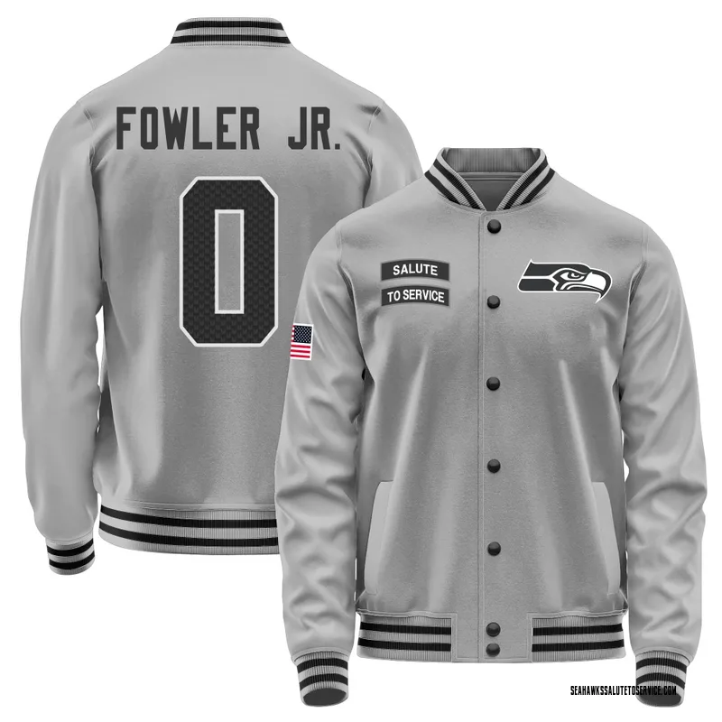 Youth Dante Fowler Jr. Seattle Seahawks Gray Salute to Service Performance Jacket