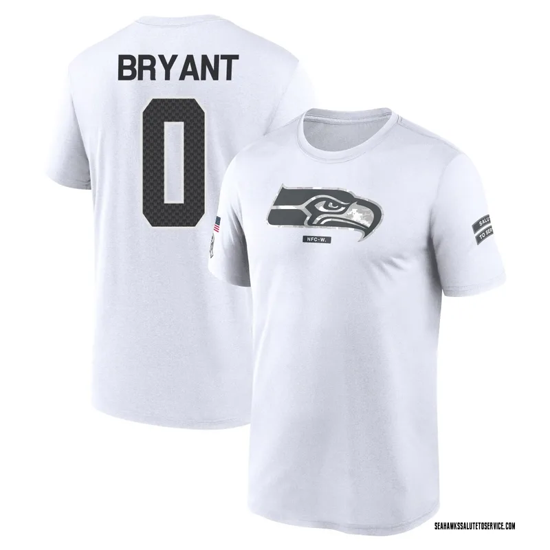 Youth Harrison Bryant Seattle Seahawks Legend White 2024 Salute to Service Performance T-Shirt